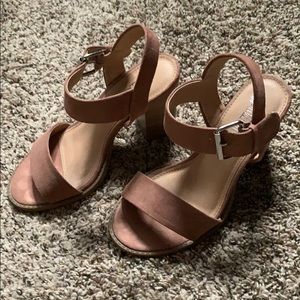 Brash Dusty Rose Heels